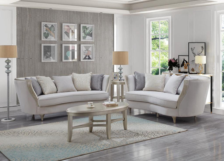 Alvin Traditional Sofa & Loveseat